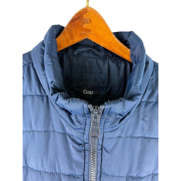 Gorpcore Sporty Utility Outdoors Navy Blue Insulated GAP Puffer Jacket Men's XL - Picture 4 of 11